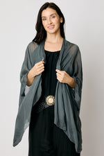 Italian Silk Sheer Jacket (2 Colors)