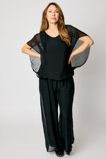 Italian Silk Drape Top (5 Colors) #63