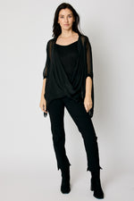 Italian Silk Drape Front #96