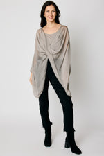 Italian Silk Drape Front #96