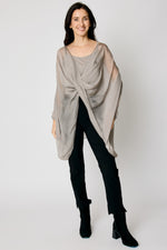 Italian Silk Drape Front #96