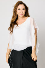 Italian Silk Drape Top (5 Colors) #63 - Jacqueline B Clothing