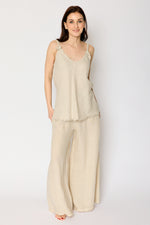 Linen Palazzo Pant