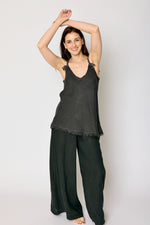 Linen Palazzo Pant