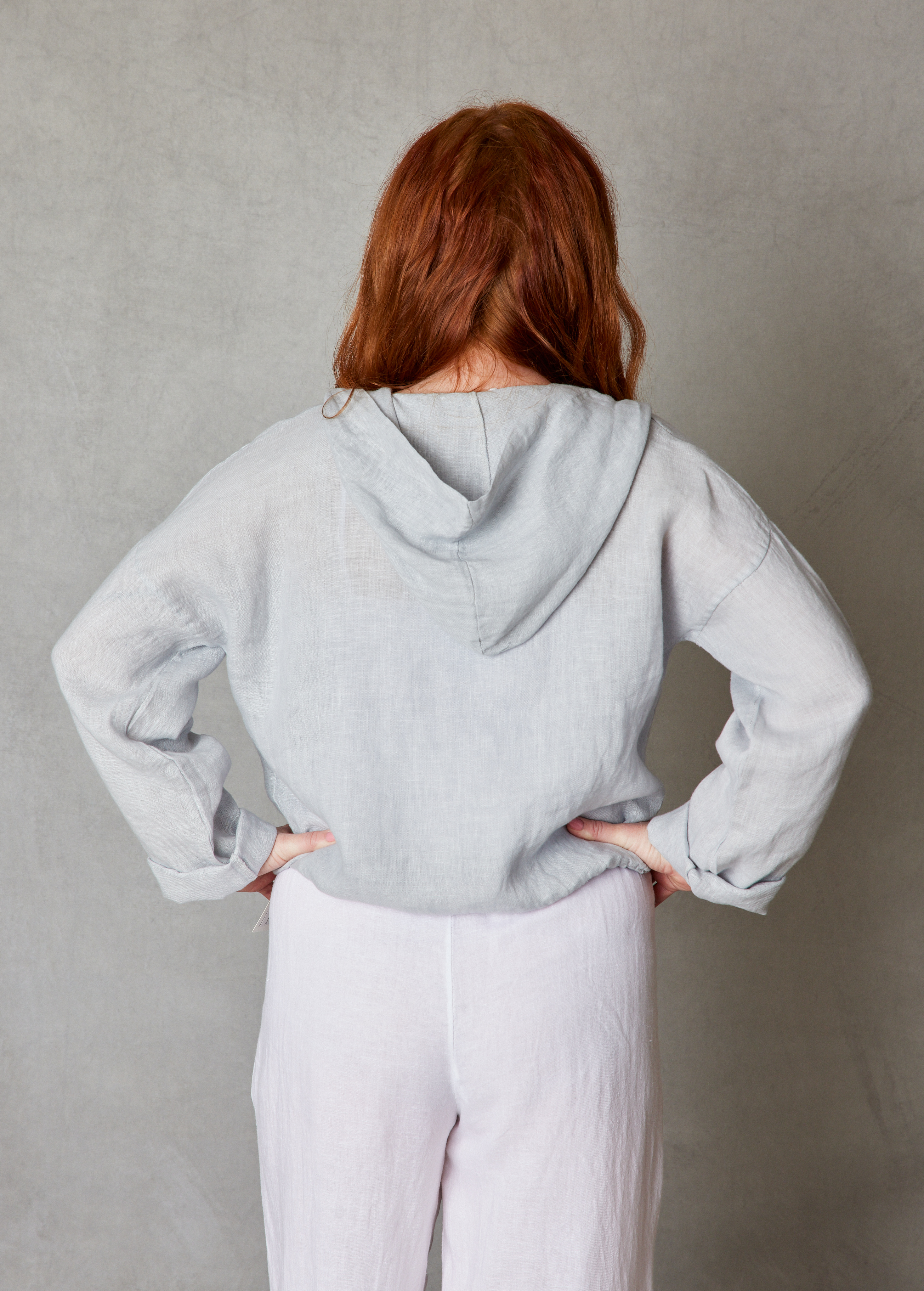 Linen Zip-Up Hoodie (3 Colors)