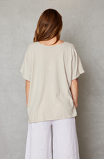 Perfect Linen V-Neck Full Tee