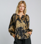 Black Gold Blouse