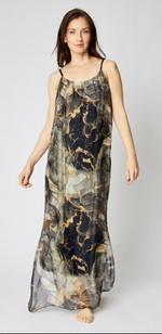 Italian Silk Tank Dress - Jacqueline B Clothing