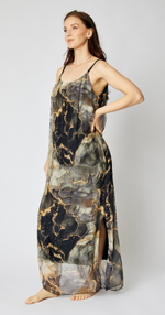 Italian Silk Tank Dress - Jacqueline B Clothing