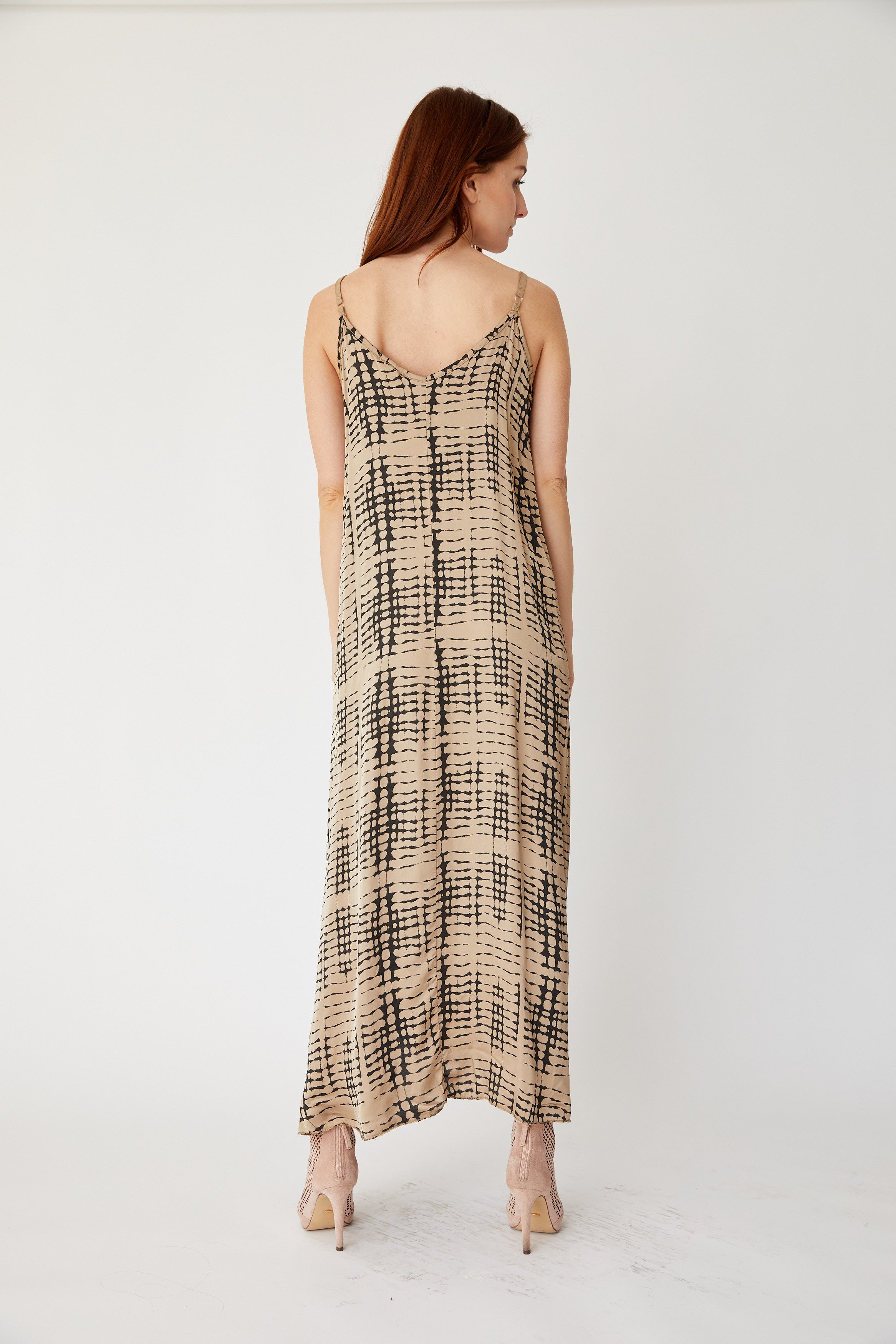 Bamboo Dye Tank Dress (Three Colors) - Jacqueline B Clothing