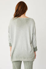 Shinny Front Sweater (Eight Colors) - Jacqueline B Clothing