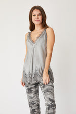 Lace Edge Camisole - Jacqueline B Clothing