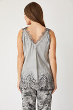 Lace Edge Camisole - Jacqueline B Clothing
