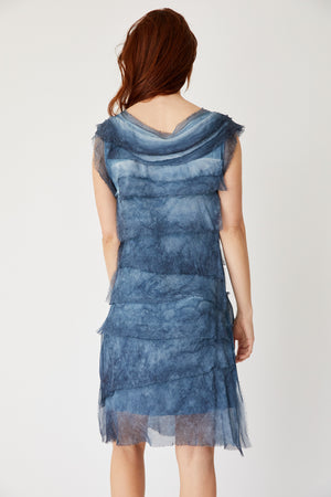 Italian Silk Short Layered Dress (Six Colors) Jacqueline B Clothing Italian Silk Short Layered Dress (Six Colors) Jacqueline B Clothing