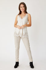 Lace Edge Camisole - Jacqueline B Clothing