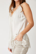 Lace Edge Camisole - Jacqueline B Clothing