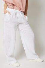 Linen Wide Leg Pants