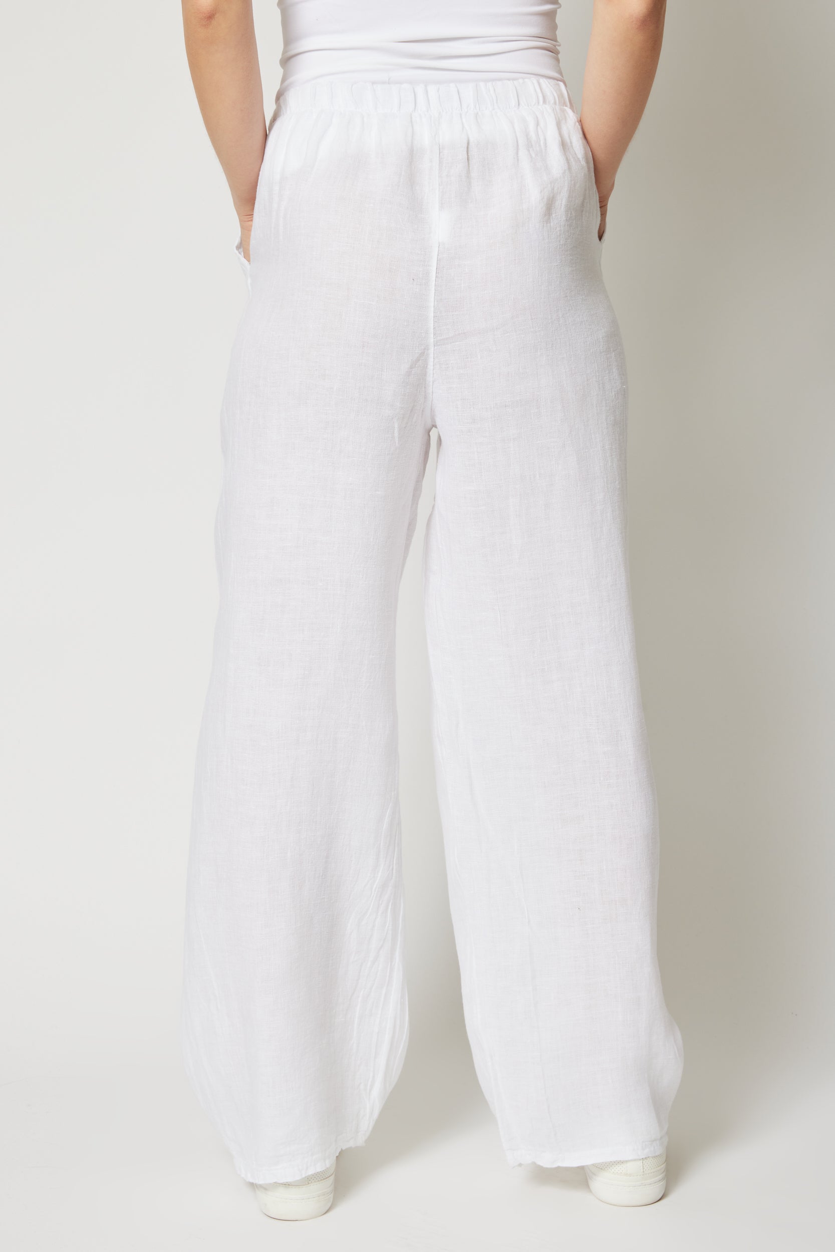 Linen Wide Leg Pants