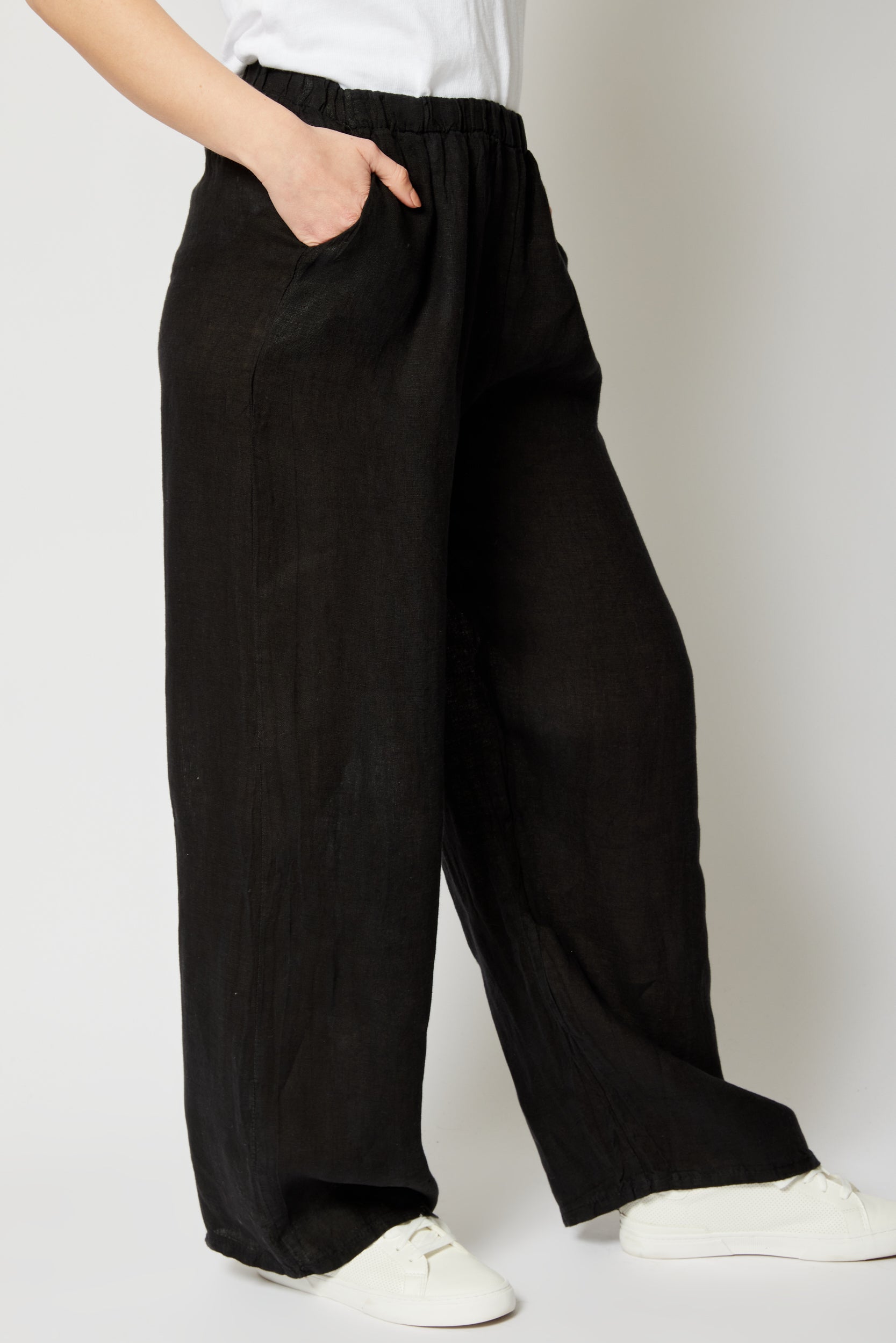 Linen Wide Leg Pants