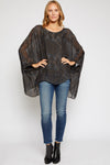 Italian Silk Paisley Pattern Flowing Top - Jacqueline B Clothing