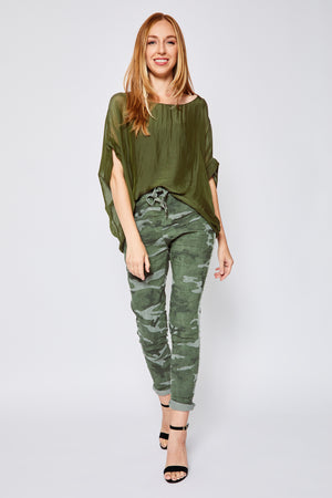 Super Stretch Studded Camo Pants – Jacqueline B Clothing