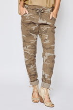 Super Stretch Studded Camo Pants - Jacqueline B Clothing
