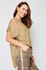 Super Stretch Studded Camo Pants - Jacqueline B Clothing