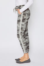 Soft Camo Pants w/ Mini Stars - Jacqueline B Clothing