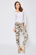 Soft Camo Pants w/ Mini Stars - Jacqueline B Clothing