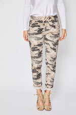 Soft Camo Pants w/ Mini Stars - Jacqueline B Clothing
