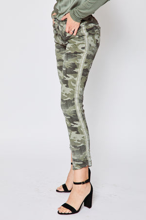 Soft Camo Pants w/ Mini Stars - Jacqueline B Clothing