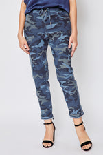 D Style Silver Stripe Camo Pants (Five Colors) - Jacqueline B Clothing