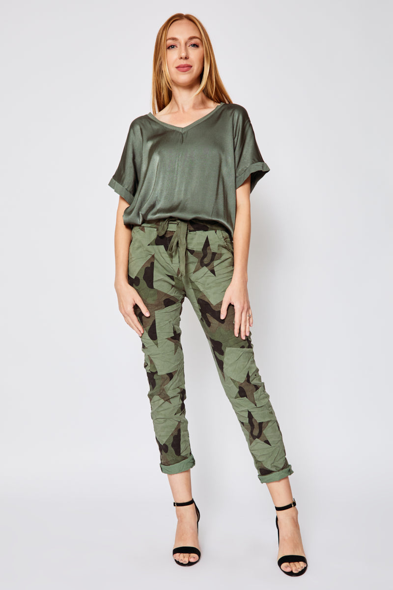 Big Star Camo Pants (Three Colors) - Jacqueline B Clothing