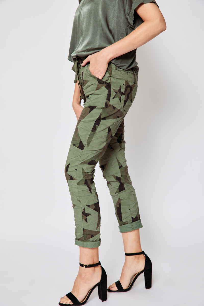 Big Star Camo Pants (Three Colors) - Jacqueline B Clothing