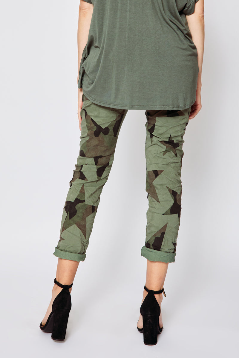 Big Star Camo Pants (Three Colors) - Jacqueline B Clothing