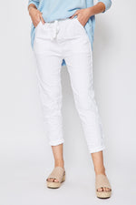 Studded Solid Pants (Three Colors) - Jacqueline B Clothing