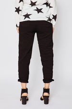 Studded Solid Pants (Three Colors) - Jacqueline B Clothing