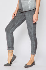 Skinny Solid Stretch Pants (Five Colors) - Jacqueline B Clothing