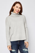 Turtleneck Fringe Sweater (Six Colors) - Jacqueline B Clothing