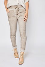 Skinny Solid Stretch Pants (Five Colors) - Jacqueline B Clothing