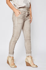Skinny Solid Stretch Pants (Five Colors) - Jacqueline B Clothing