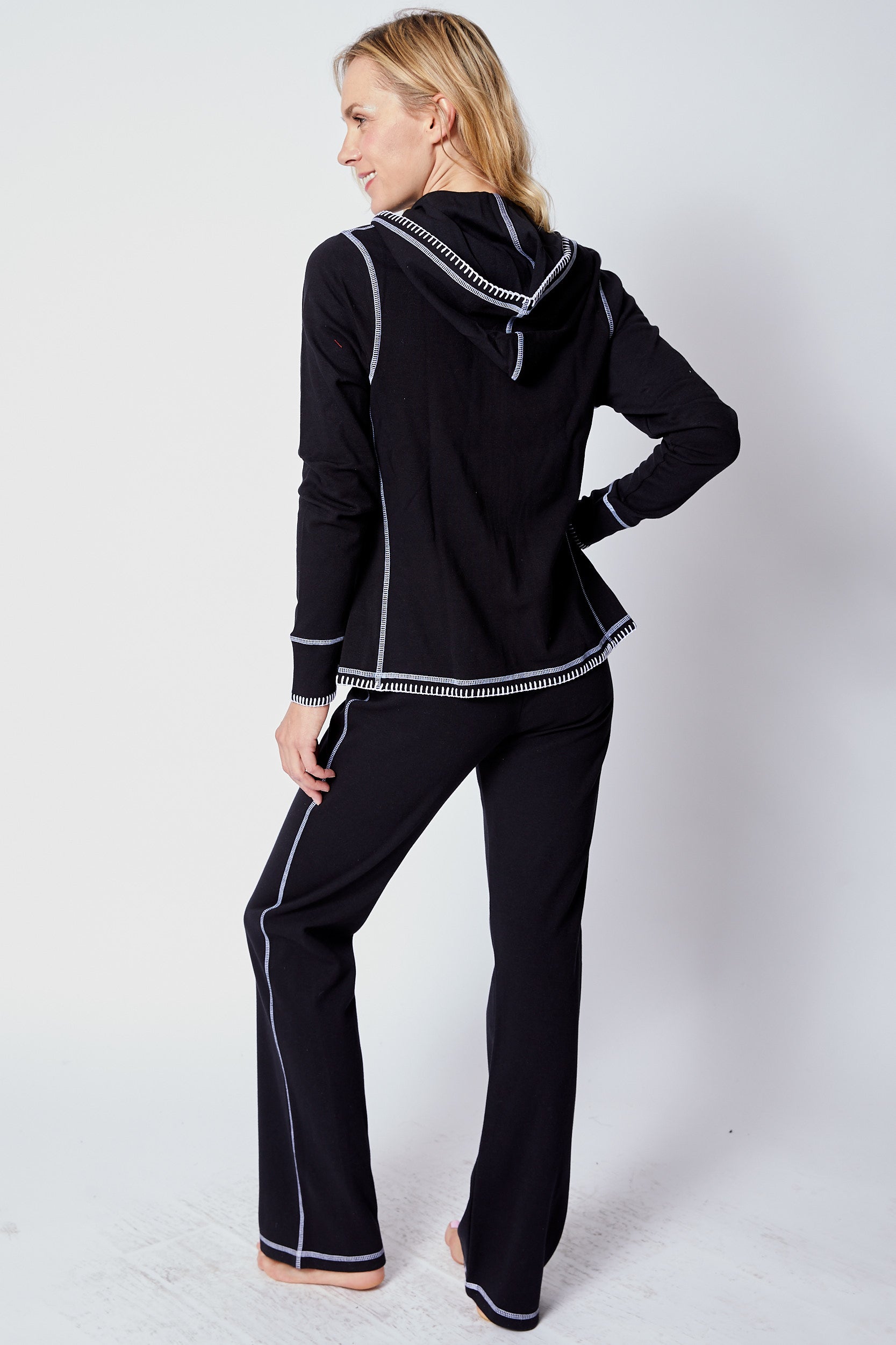 Black and White Sweats - Jacqueline B Clothing