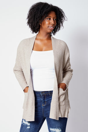 Cardigan w/ Pocket - Jacqueline B Clothing