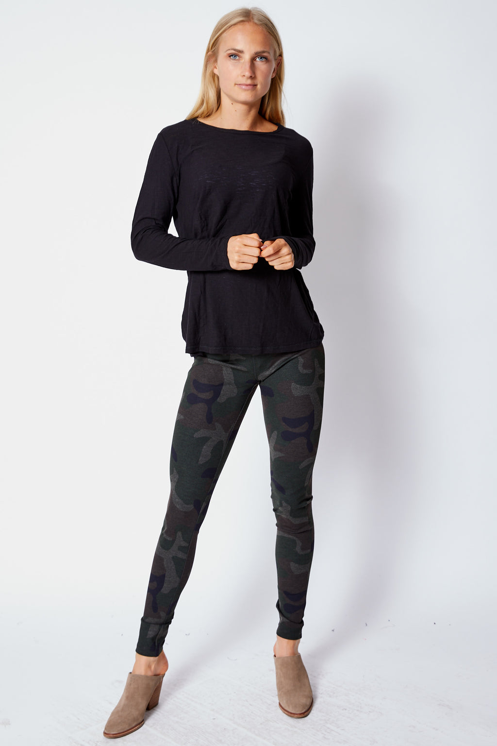 Camo Leggings - Jacqueline B Clothing