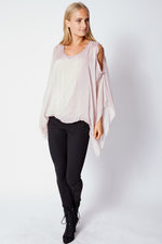 Italian Silk Cold Should Top - Jacqueline B Clothing