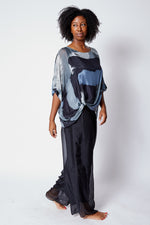 Italian Silk Flowing Top - Jacqueline B Clothing