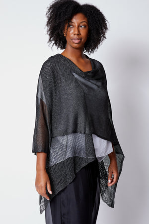 Shimmer Ruana - Jacqueline B Clothing