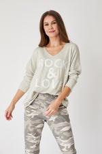 Rock and Love Sweater - Jacqueline B Clothing