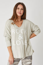 Rock and Love Sweater - Jacqueline B Clothing