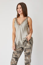 Lace Edge Camisole - Jacqueline B Clothing